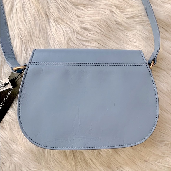 Banana Republic Blue Thistle Crossbody Bag - NWT - Picture 4 of 12